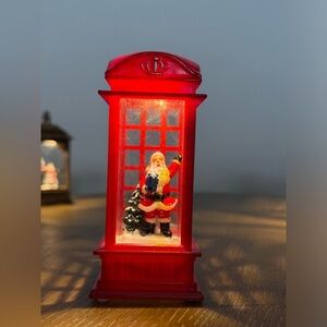 Mini Santa Claus Holiday Lantern – Lighted Christmas Decoration